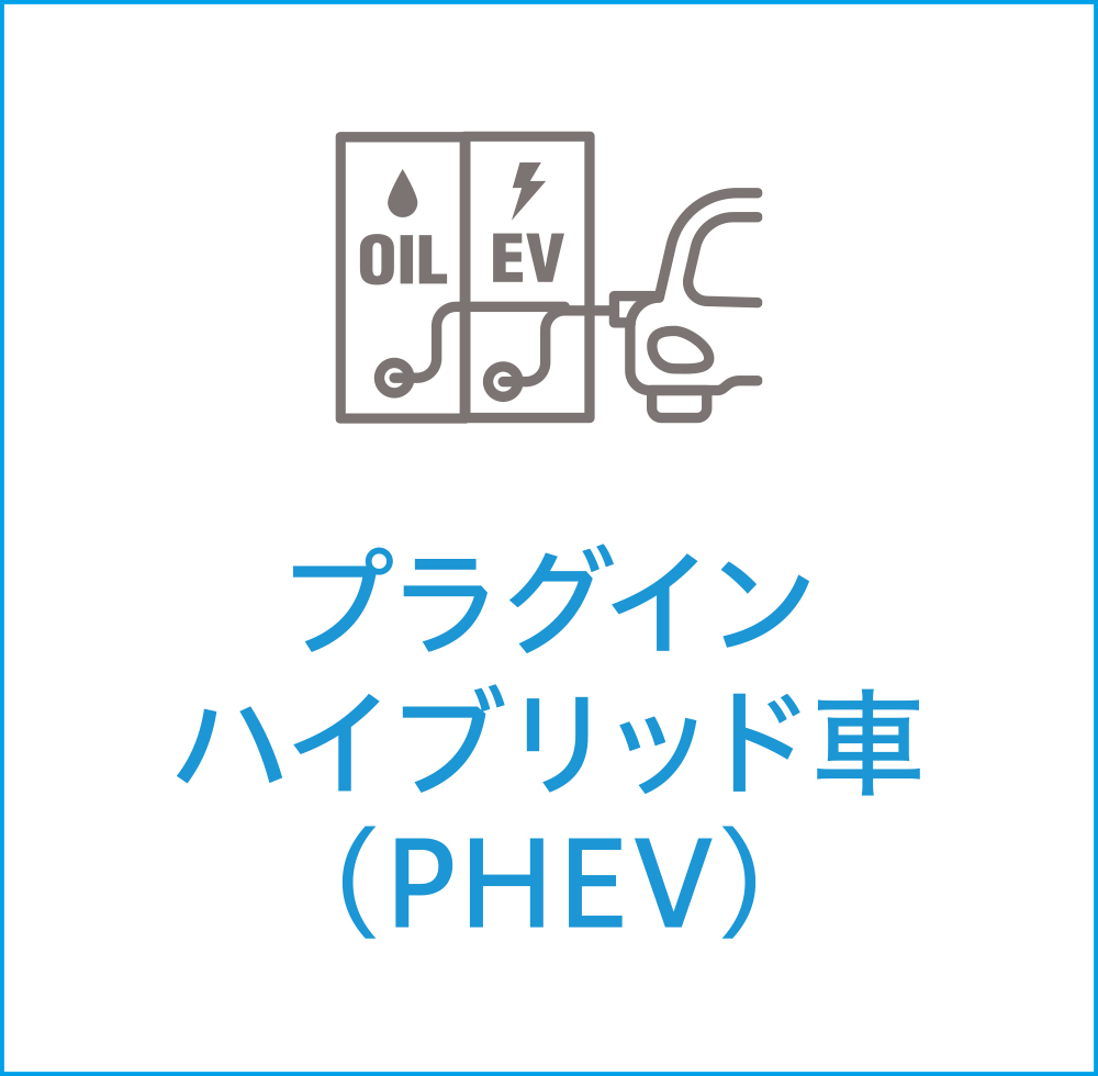 プラグインハイブリッド車（PHEV）